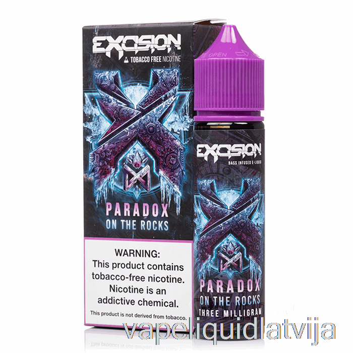 Paradokss Uz Akmeņiem - Izgriešana - Alt Zero - 60ml 0mg Vape šķidrums